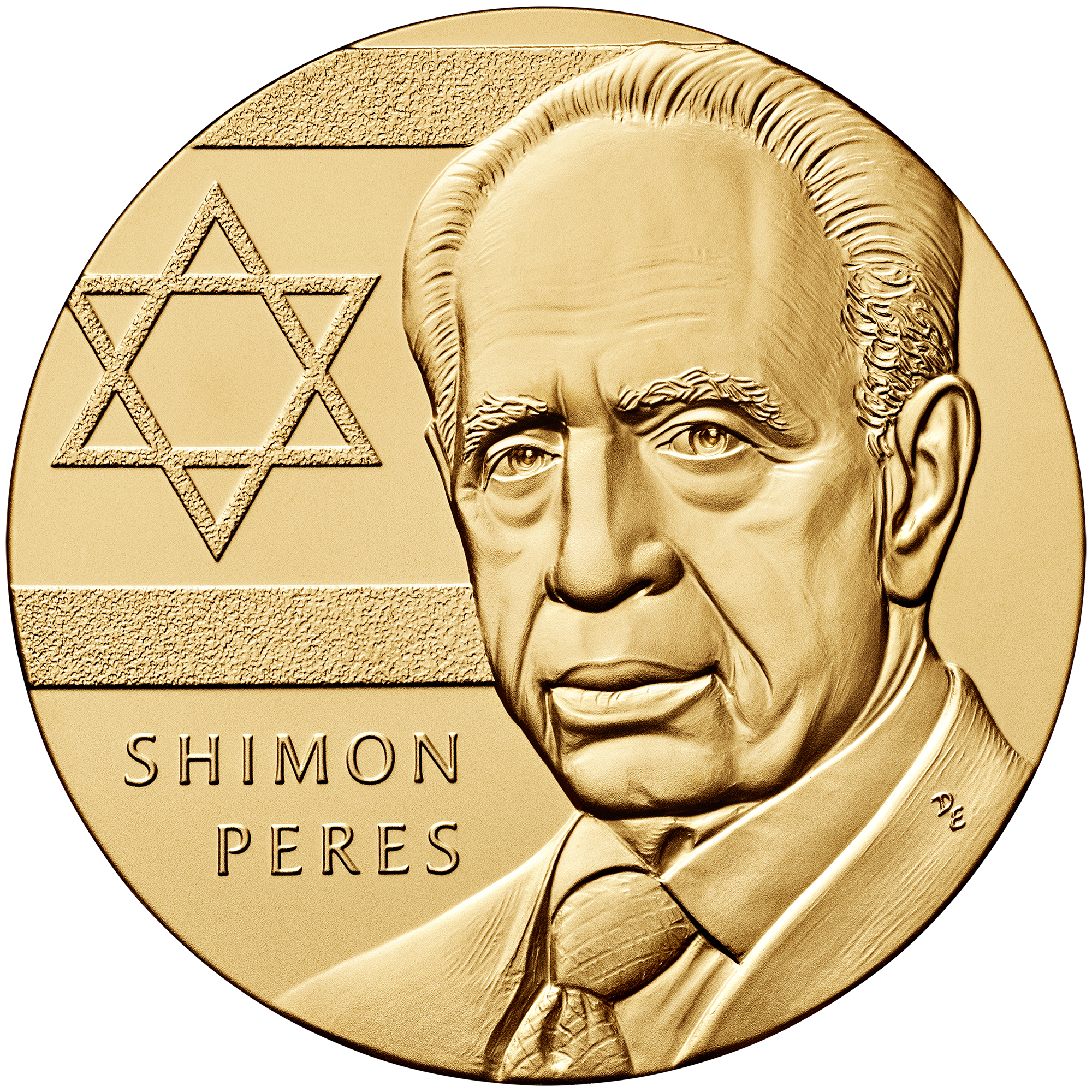 Shimon-Peres-Medal_O_2000