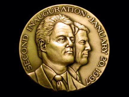 Clinton Inaugural Medal