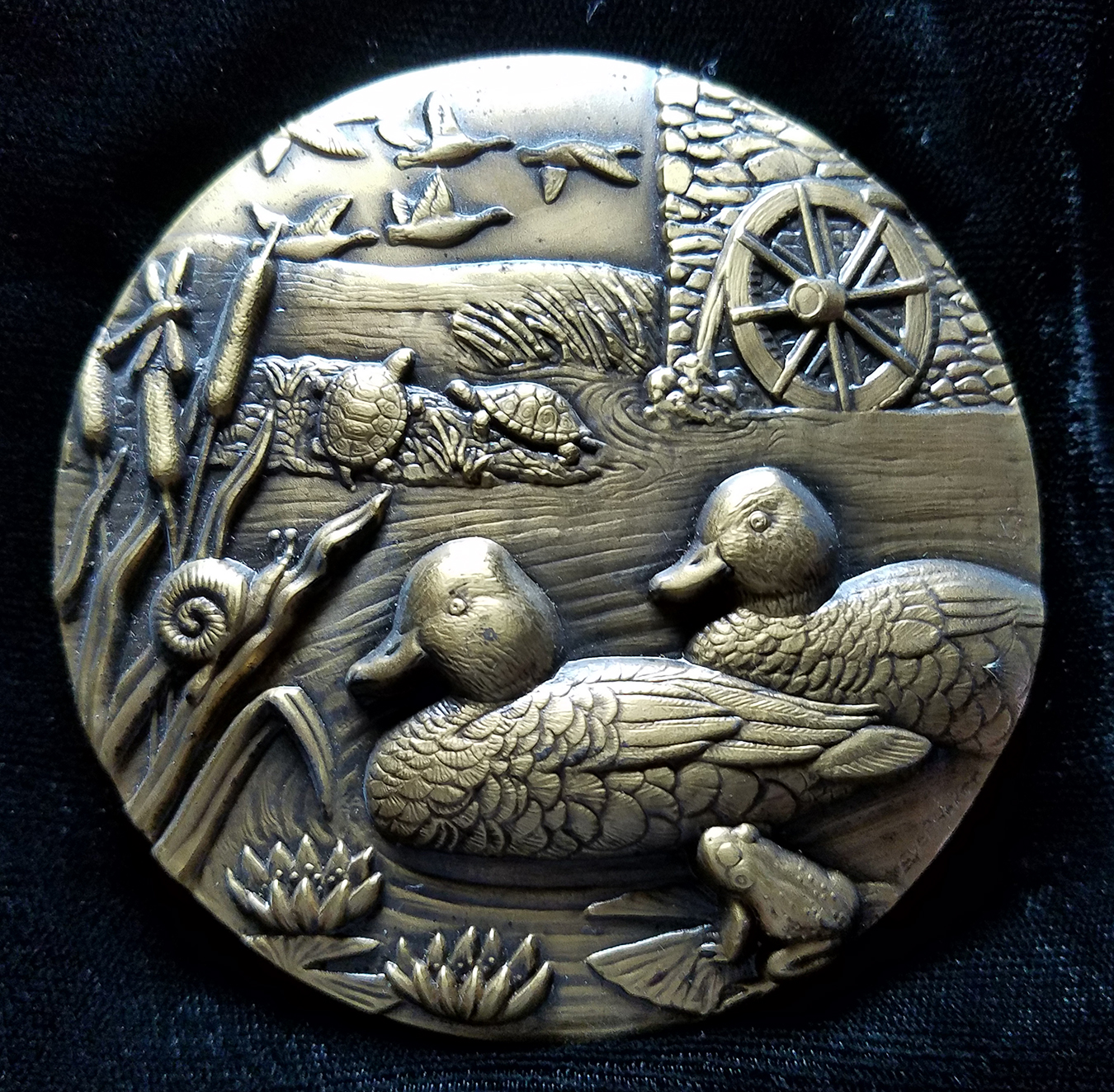 Pond Life Calendar Medal