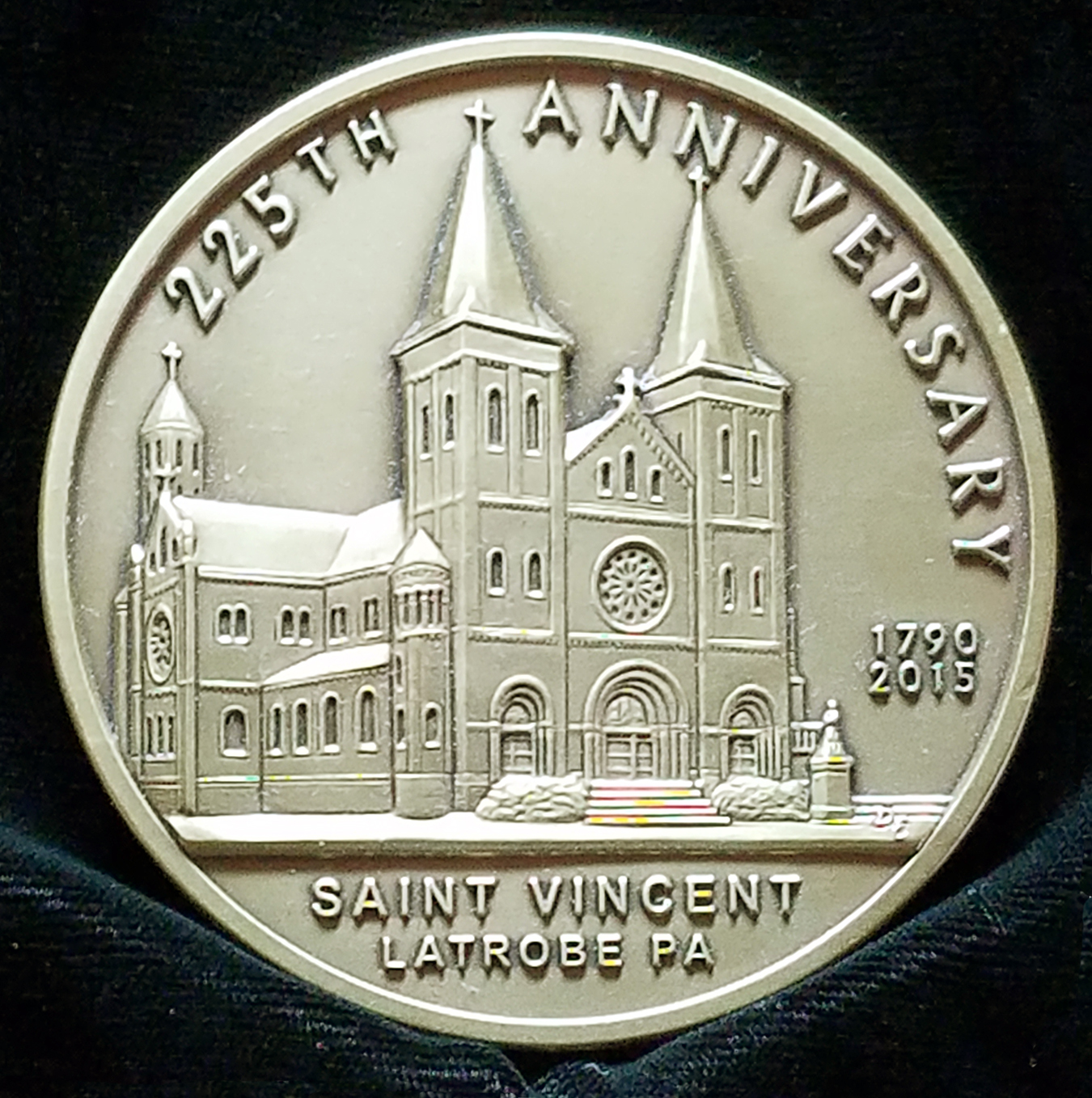 St Vincent Medal reverse