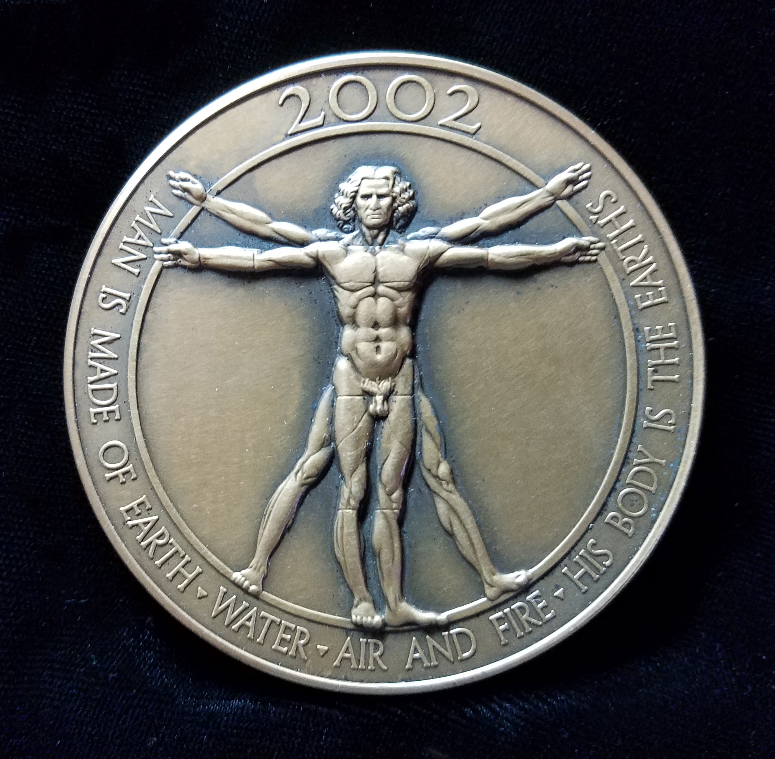 DaVinci Calander Medal Obverse