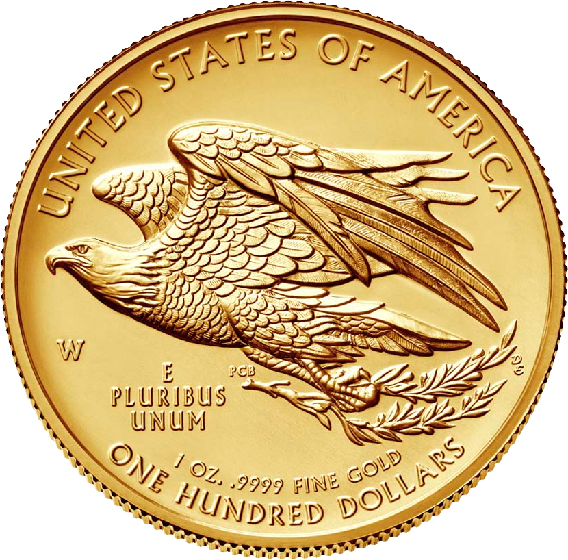 gold Liberty reverse