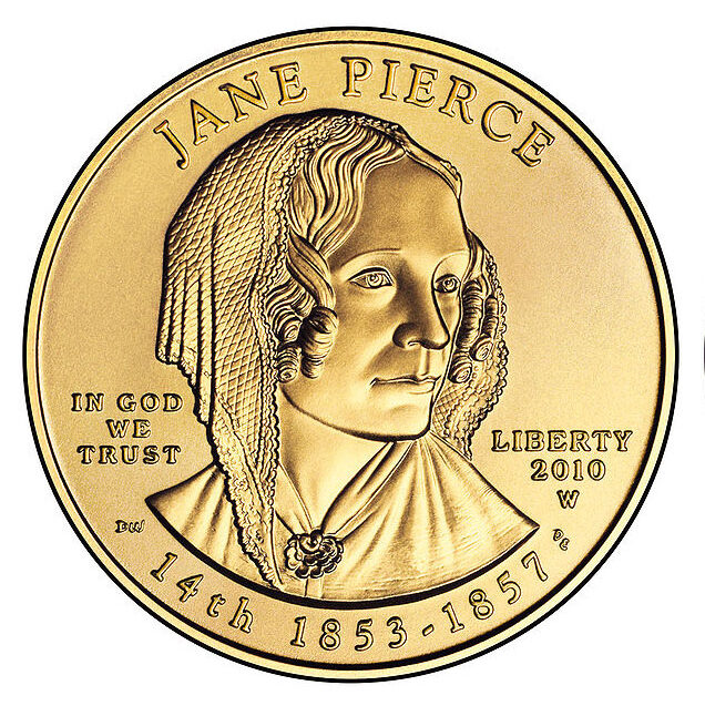 2010-jane-pierce-first-spouse-gold-coin