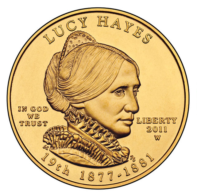 2011-lucy-hayes-first-spouse-gold-coin